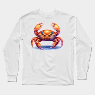 Funny Crab Long Sleeve T-Shirt